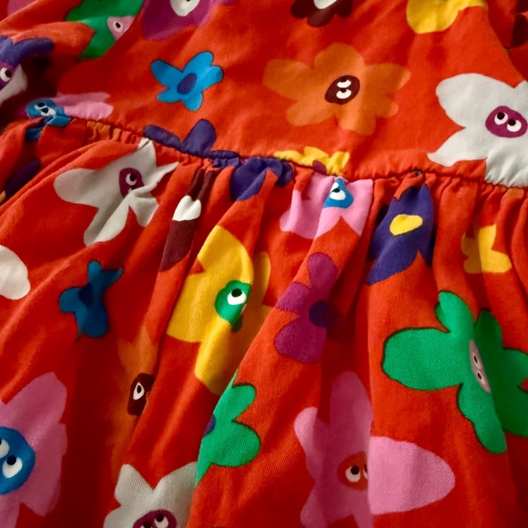Stella McCartney 18mos Girl’s Dress-Smiling Flower Print Dress and Bloomers Set - Picture 3 of 4
